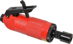 Sioux Tools - 1/4" Collet, Straight Handle, Straight Air Die Grinder - 18,000 RPM, Front Exhaust, 25.43 CFM, 0.7 hp, 6.21 bar, 1/4 NPT - Apex Tool & Supply