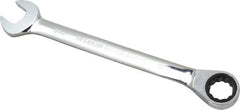 Blackhawk by Proto - 3/4" 12 Point Combination Wrench - 15° Head Angle, 6-3/4" OAL, Steel, Chrome Finish - Apex Tool & Supply