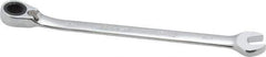 Blackhawk by Proto - 1/4" 12 Point Combination Wrench - 15° Head Angle, 5" OAL, Steel, Chrome Finish - Apex Tool & Supply