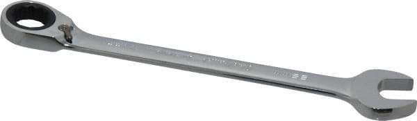Blackhawk by Proto - 22mm 12 Point Combination Wrench - 15° Head Angle, 11-25/64" OAL, Steel, Chrome Finish - Apex Tool & Supply