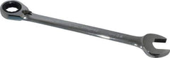 Blackhawk by Proto - 30mm 12 Point Combination Wrench - 15° Head Angle, 15-57/64" OAL, Steel, Chrome Finish - Apex Tool & Supply