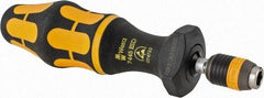 Wera - 1 Piece, 2-1/2 to 11-1/2 In/Lb, Adjustable Torque Limiting Screwdriver - 1/4" Drive - Apex Tool & Supply