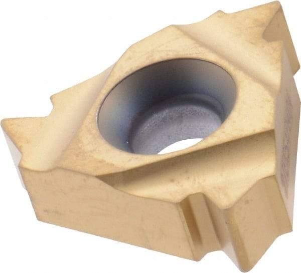 Seco - 27ER External Right Hand 5 API V 0.040 Laydown Threading Insert - Grade CP500, TiAlN/TiN Coated Carbide, 15.88mm Inscribed Circle - Apex Tool & Supply