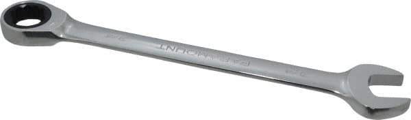 Paramount - 3/4" 12 Point Ratcheting Combination Wrench - 10" OAL, Chrome Vanadium Steel, Polished Finish - Apex Tool & Supply