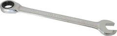 Paramount - 13/16" 12 Point Ratcheting Combination Wrench - 10-5/8" OAL, Chrome Vanadium Steel, Polished Finish - Apex Tool & Supply