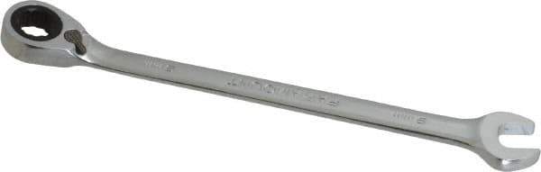 Paramount - 9mm 12 Point Combination Wrench - 5-57/64" OAL, Chrome Vanadium Steel, Polished Finish - Apex Tool & Supply