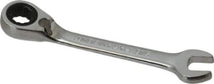 Paramount - 5/16" 12 Point Offset Combination Wrench - 15° Offset Angle, 3-1/2" OAL, Chrome Vanadium Steel, Polished Finish - Apex Tool & Supply