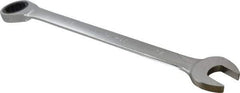 Paramount - 34mm 12 Point Combination Wrench - 15° Head Angle, 18-7/64" OAL, Chrome Vanadium Steel, Polished Finish - Apex Tool & Supply