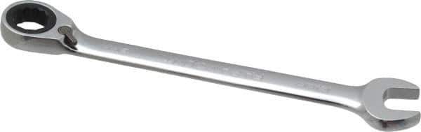 Paramount - 13mm 12 Point Combination Wrench - 15° Head Angle, 7" OAL, Chrome Vanadium Steel, Polished Finish - Apex Tool & Supply