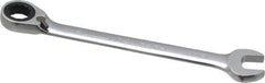 Paramount - 13mm 12 Point Combination Wrench - 15° Head Angle, 7" OAL, Chrome Vanadium Steel, Polished Finish - Apex Tool & Supply