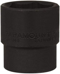 Paramount - 1/2" Drive 30mm Standard Impact Socket - 6 Points, 2" OAL - Apex Tool & Supply