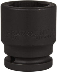 Paramount - 3/4" Drive 33mm Standard Impact Socket - 6 Points, 2-1/4" OAL - Apex Tool & Supply
