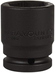 Paramount - 3/4" Drive 31mm Standard Impact Socket - 6 Points, 2-1/4" OAL - Apex Tool & Supply