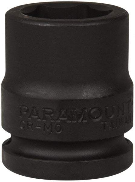 Paramount - 3/4" Drive 26mm Standard Impact Socket - 6 Points, 2-3/32" OAL - Apex Tool & Supply