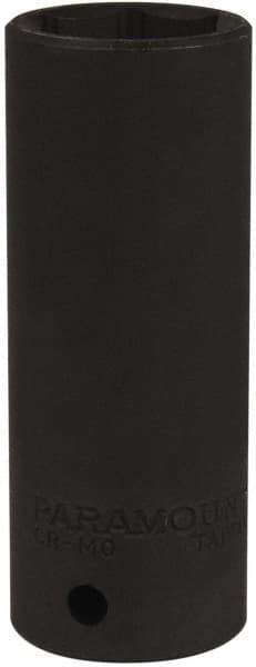 Paramount - 1/2" Drive 7/8" Deep Impact Socket - 6 Points, 3-1/2" OAL - Apex Tool & Supply