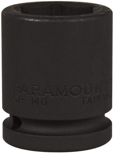Paramount - 3/4" Drive 28mm Standard Impact Socket - 6 Points, 2-3/32" OAL - Apex Tool & Supply