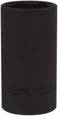 Paramount - 1/2" Drive 1-1/4" Deep Impact Socket - 6 Points, 3-1/2" OAL - Apex Tool & Supply