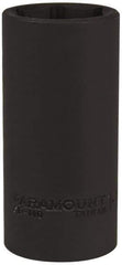 Paramount - 1/2" Drive 1-1/8" Deep Impact Socket - 6 Points, 3-1/2" OAL - Apex Tool & Supply