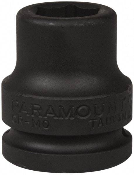 Paramount - 3/4" Drive 20mm Standard Impact Socket - 6 Points, 2" OAL - Apex Tool & Supply