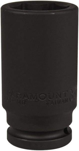 Paramount - 3/4" Drive 33mm Deep Impact Socket - 6 Points, 3-35/64" OAL - Apex Tool & Supply