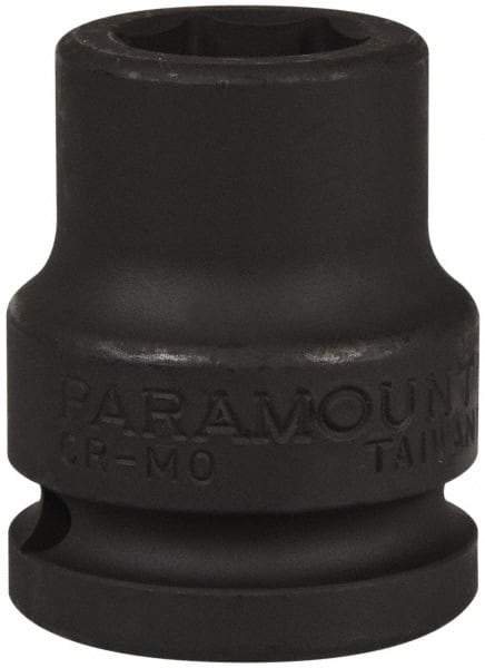 Paramount - 3/4" Drive 3/4" Standard Impact Socket - 6 Points, 2" OAL - Apex Tool & Supply