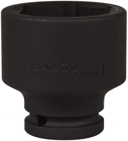 Paramount - 3/4" Drive 1-7/8" Standard Impact Socket - 6 Points, 2-11/16" OAL - Apex Tool & Supply