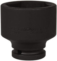 Paramount - 3/4" Drive 2" Standard Impact Socket - 6 Points, 2-11/16" OAL - Apex Tool & Supply