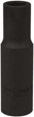 Paramount - 1/2" Drive 1/2" Deep Impact Socket - 6 Points, 3-5/16" OAL - Apex Tool & Supply