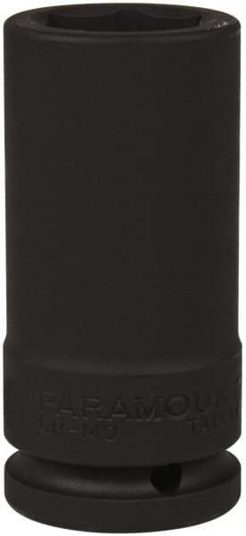 Paramount - 3/4" Drive 1-1/16" Deep Impact Socket - 6 Points, 3-35/64" OAL - Apex Tool & Supply