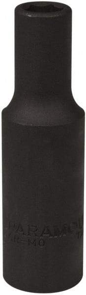 Paramount - 1/2" Drive 3/8" Deep Impact Socket - 6 Points, 3-5/16" OAL - Apex Tool & Supply