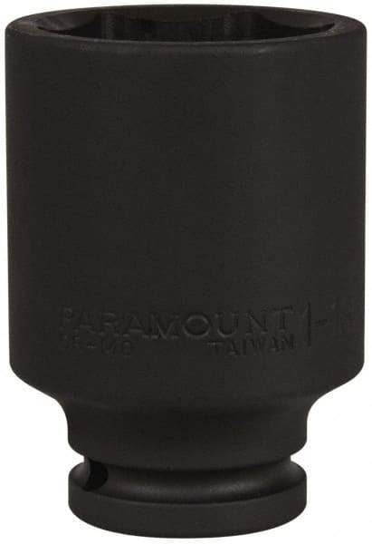 Paramount - 3/4" Drive 1-13/16" Deep Impact Socket - 6 Points, 3-35/64" OAL - Apex Tool & Supply