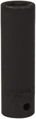 Paramount - 1/2" Drive 15mm Deep Impact Socket - 6 Points, 3-5/64" OAL - Apex Tool & Supply