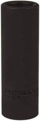 Paramount - 1/2" Drive 17mm Deep Impact Socket - 6 Points, 3-5/64" OAL - Apex Tool & Supply