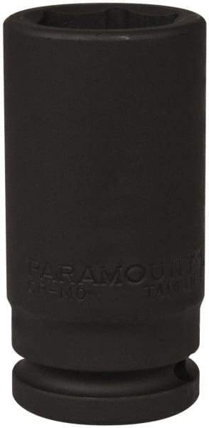 Paramount - 3/4" Drive 1-3/16" Deep Impact Socket - 6 Points, 3-35/64" OAL - Apex Tool & Supply