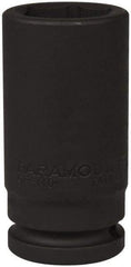 Paramount - 3/4" Drive 1-3/16" Deep Impact Socket - 6 Points, 3-35/64" OAL - Apex Tool & Supply