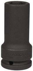 Paramount - 3/4" Drive 21mm Deep Impact Socket - 6 Points, 3-35/64" OAL - Apex Tool & Supply
