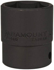 Paramount - 1/2" Drive 1-1/8" Standard Impact Socket - 6 Points, 2" OAL - Apex Tool & Supply