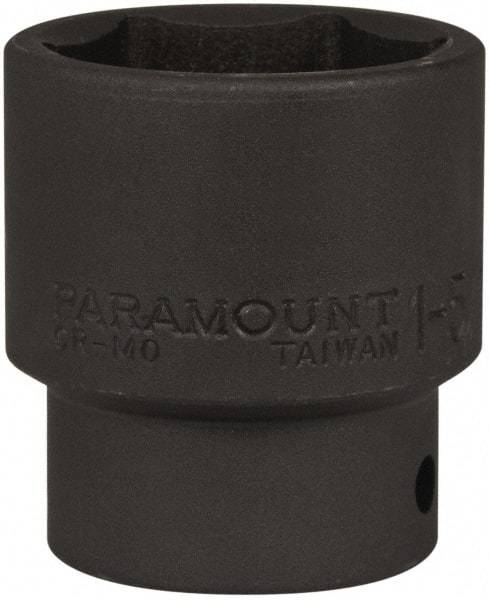 Paramount - 1/2" Drive 1-5/16" Standard Impact Socket - 6 Points, 2" OAL - Apex Tool & Supply