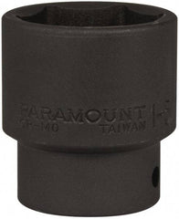 Paramount - 1/2" Drive 1-5/16" Standard Impact Socket - 6 Points, 2" OAL - Apex Tool & Supply