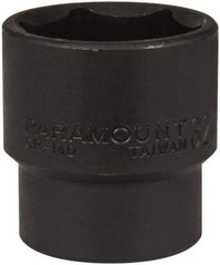 Paramount - 1/2" Drive 32mm Standard Impact Socket - 6 Points, 2" OAL - Apex Tool & Supply