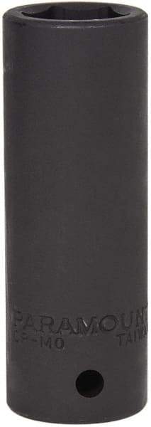 Paramount - 1/2" Drive 18mm Deep Impact Socket - 6 Points, 3-5/64" OAL - Apex Tool & Supply