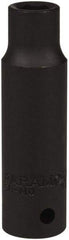 Paramount - 1/2" Drive 10mm Deep Impact Socket - 6 Points, 3-5/64" OAL - Apex Tool & Supply
