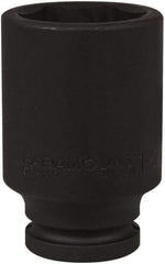 Paramount - 3/4" Drive 1-5/8" Deep Impact Socket - 6 Points, 3-35/64" OAL - Apex Tool & Supply