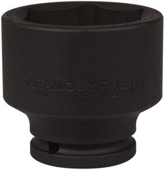 Paramount - 3/4" Drive 2-1/4" Standard Impact Socket - 6 Points, 2-7/8" OAL - Apex Tool & Supply