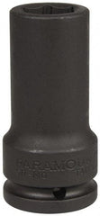 Paramount - 3/4" Drive 22mm Deep Impact Socket - 6 Points, 3-35/64" OAL - Apex Tool & Supply