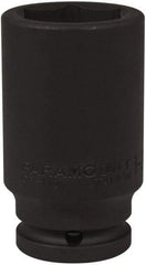 Paramount - 3/4" Drive 1-3/8" Deep Impact Socket - 6 Points, 3-35/64" OAL - Apex Tool & Supply