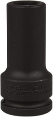 Paramount - 3/4" Drive 19mm Deep Impact Socket - 6 Points, 3-35/64" OAL - Apex Tool & Supply
