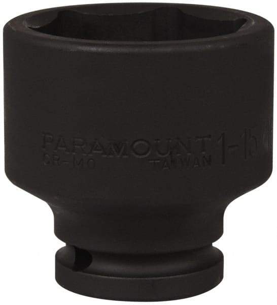 Paramount - 3/4" Drive 1-15/16" Standard Impact Socket - 6 Points, 2-11/16" OAL - Apex Tool & Supply