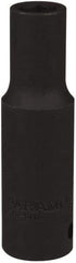 Paramount - 1/2" Drive 7/16" Deep Impact Socket - 6 Points, 3-5/16" OAL - Apex Tool & Supply