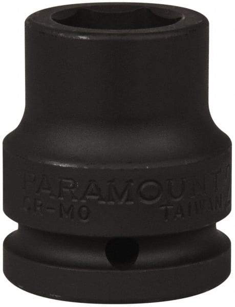 Paramount - 3/4" Drive 21mm Standard Impact Socket - 6 Points, 2" OAL - Apex Tool & Supply